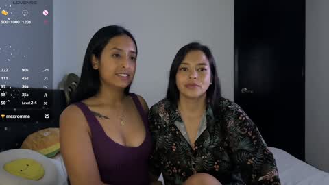 Snapshot of 2summerlove2 chatting on February 9, 2025, 12:28 am Dalilah and Tarah online show from February 9, 2025, 12:28 am