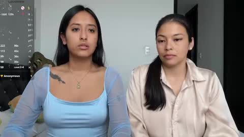 Snapshot of 2summerlove2 chatting on February 19, 2025, 6:43 pm Dalilah and Tarah online show from February 19, 2025, 6:43 pm