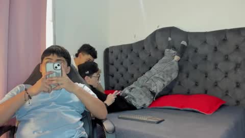 Snapshot of 3guy3 chatting on November 15, 2025, 7:21 pm Guy 1 Guy 2 Guy 3. online show from November 15, 2025, 7:21 pm