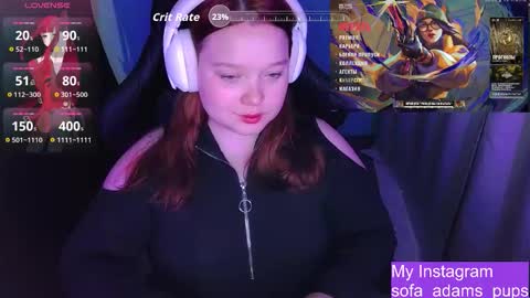 Snapshot of _sofia_adam_ chatting on September 29, 2025, 6:40 am pups online show from September 29, 2025, 6:40 am