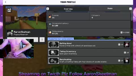 Snapshot of aaronskeetman chatting on November 21, 2025, 9:08 am Aaron Skeetman online show from November 21, 2025, 9:08 am