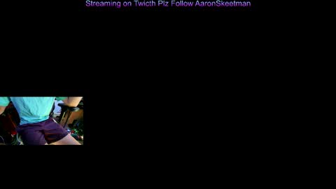 Snapshot of aaronskeetman chatting on November 23, 2025, 5:18 am Aaron Skeetman online show from November 23, 2025, 5:18 am