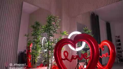 Snapshot of abbela_white chatting on February 16, 2025, 7:04 am Alexa online show from February 16, 2025, 7:04 am