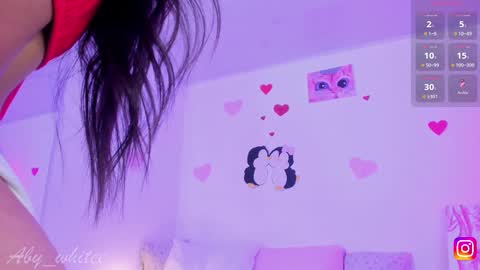 Snapshot of aby_whitee chatting on February 17, 2025, 7:26 am Aby online show from February 17, 2025, 7:26 am