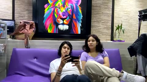 Snapshot of adam_and_abby_ chatting on February 28, 2025, 11:45 pm adam and abby online show from February 28, 2025, 11:45 pm