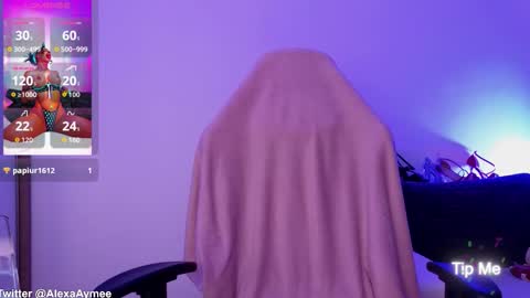 Snapshot of alexaaimee chatting on October 18, 2025, 11:27 pm Alexa online show from October 18, 2025, 11:27 pm