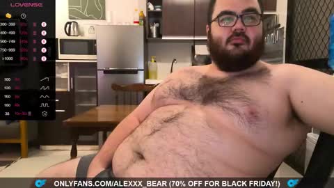 alexxxbear online show from November 27, 2025, 3:30 am