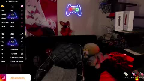 ALEXXX MORRIS online show from November 12, 2025, 6:03 am