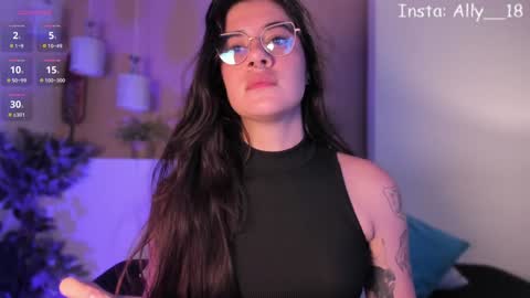 Snapshot of ally_addams chatting on January 14, 2025, 3:32 am Ally online show from January 14, 2025, 3:32 am