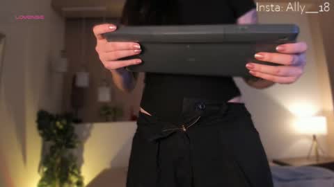 Snapshot of ally_addams chatting on February 23, 2025, 3:45 am Ally online show from February 23, 2025, 3:45 am