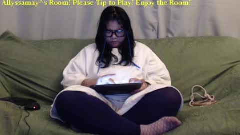 Snapshot of allyssamay chatting on January 12, 2025, 6:39 am Allyssamay online show from January 12, 2025, 6:39 am