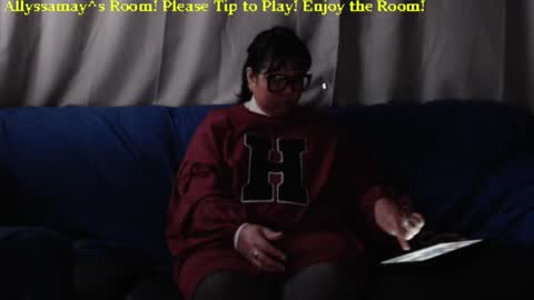 Snapshot of allyssamay chatting on January 27, 2025, 7:45 am Allyssamay online show from January 27, 2025, 7:45 am