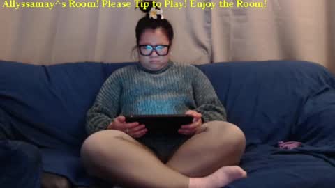 Snapshot of allyssamay chatting on February 26, 2025, 6:37 am Allyssamay online show from February 26, 2025, 6:37 am