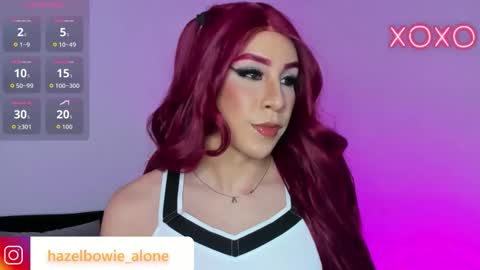 Hazel Bowie online show from October 31, 2025, 4:24 am