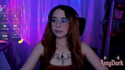 Snapshot of amydark chatting on October 9, 2025, 10:08 pm Amy online show from October 9, 2025, 10:08 pm