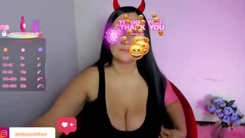 Snapshot of andreacohenz chatting on October 21, 2025, 9:26 pm andrea online show from October 21, 2025, 9:26 pm