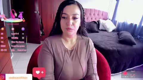 Snapshot of andreacohenz chatting on November 16, 2025, 2:55 pm andrea online show from November 16, 2025, 2:55 pm