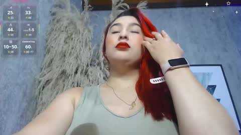 Snapshot of aria_li chatting on October 8, 2025, 12:03 pm aria online show from October 8, 2025, 12:03 pm