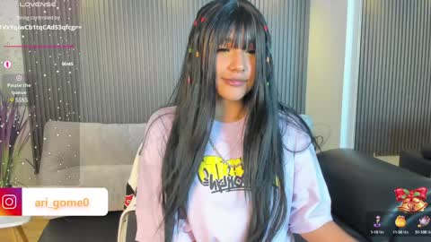 Snapshot of arigy_gomez chatting on December 19, 2024, 8:55 pm Arigy Everyday From 1430 to 2130 Col Time online show from December 19, 2024, 8:55 pm