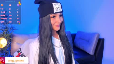 Snapshot of arigy_gomez chatting on March 10, 2025, 10:34 pm Arigy Everyday From 1430 to 2130 Col Time online show from March 10, 2025, 10:34 pm