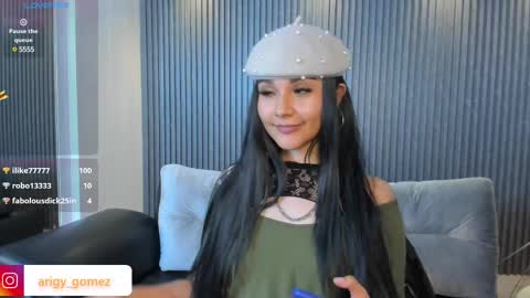 Snapshot of arigy_gomez chatting on March 12, 2025, 9:56 pm Arigy Everyday From 1430 to 2130 Col Time online show from March 12, 2025, 9:56 pm