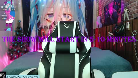 Snapshot of aurora_natsuki chatting on January 12, 2025, 9:40 am AURORA NATSUKI online show from January 12, 2025, 9:40 am