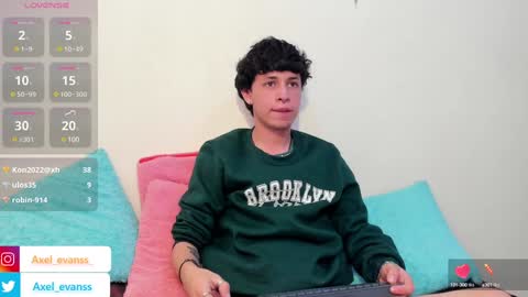 Snapshot of axel_evanss chatting on January 8, 2025, 4:00 pm Axel Evanss online show from January 8, 2025, 4:00 pm