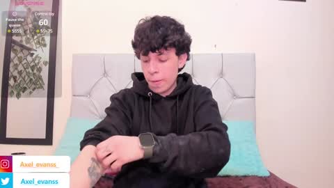 Snapshot of axel_evanss chatting on January 13, 2025, 2:00 pm Axel Evanss online show from January 13, 2025, 2:00 pm