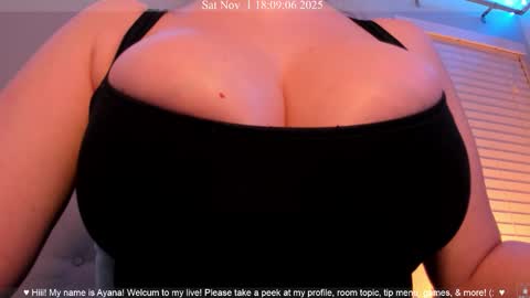 Ayana Delatorre online show from November 2, 2025, 1:08 am