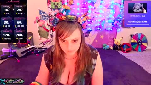 Snapshot of babyzelda chatting on February 21, 2025, 5:13 am BabyZelda online show from February 21, 2025, 5:13 am