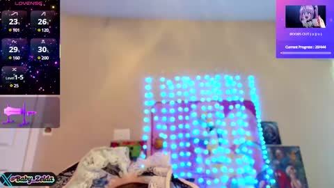 Snapshot of babyzelda chatting on March 8, 2025, 8:03 pm BabyZelda online show from March 8, 2025, 8:03 pm