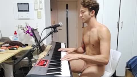 BareBritPianist online show from October 31, 2025, 8:37 am