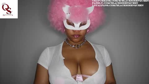 Snapshot of blacksirenqueen chatting on February 15, 2025, 10:44 am Queen Siren online show from February 15, 2025, 10:44 am