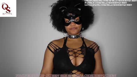 Snapshot of blacksirenqueen chatting on February 17, 2025, 12:43 am Queen Siren online show from February 17, 2025, 12:43 am