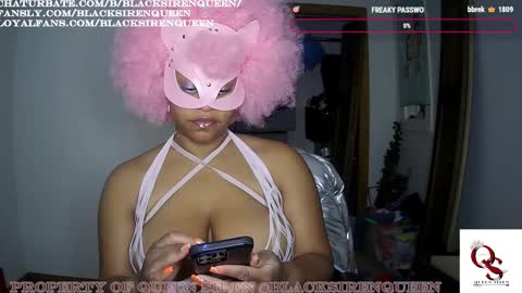 Snapshot of blacksirenqueen chatting on October 2, 2025, 9:27 am Queen Siren online show from October 2, 2025, 9:27 am
