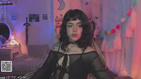Snapshot of blushing_nymph chatting on September 30, 2025, 2:27 am Im Nym Justa nymph on twitter and IG online show from September 30, 2025, 2:27 am
