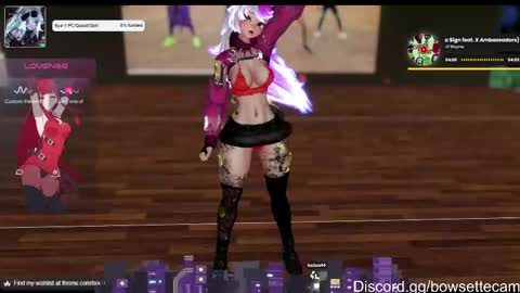 Camila online show from October 9, 2025, 11:47 pm