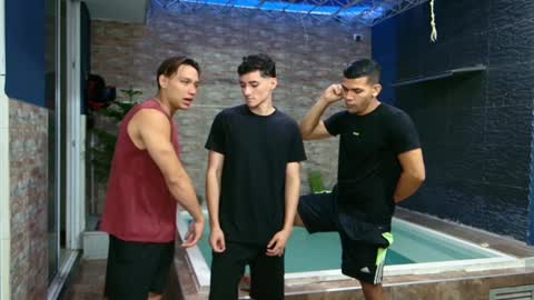 Snapshot of boysgang_sex chatting on February 4, 2025, 11:49 am Angelo Mark Fernando Taylor online show from February 4, 2025, 11:49 am