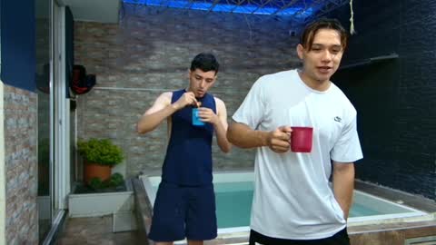 Snapshot of boysgang_sex chatting on February 6, 2025, 11:43 am Angelo Mark Fernando Taylor online show from February 6, 2025, 11:43 am