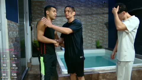 Snapshot of boysgang_sex chatting on February 7, 2025, 11:23 am Angelo Mark Fernando Taylor online show from February 7, 2025, 11:23 am