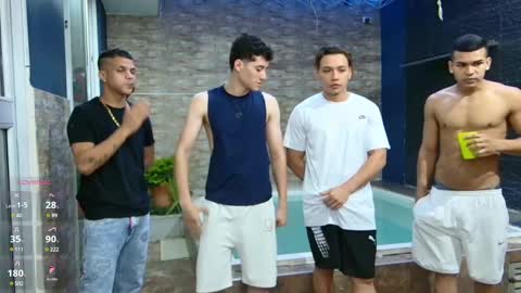 Snapshot of boysgang_sex chatting on February 13, 2025, 11:28 am Angelo Mark Fernando Taylor online show from February 13, 2025, 11:28 am