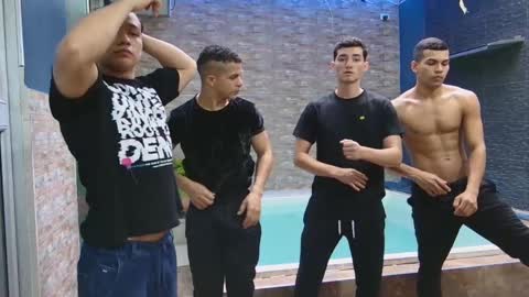 Snapshot of boysgang_sex chatting on February 14, 2025, 2:33 pm Angelo Mark Fernando Taylor online show from February 14, 2025, 2:33 pm