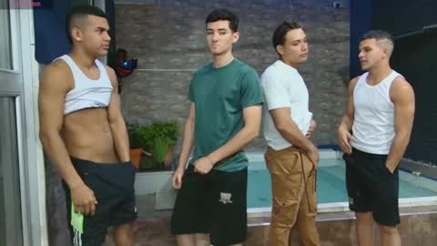 Snapshot of boysgang_sex chatting on February 19, 2025, 11:28 am Angelo Mark Fernando Taylor online show from February 19, 2025, 11:28 am