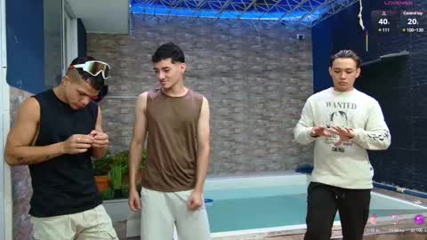 Snapshot of boysgang_sex chatting on February 23, 2025, 11:55 am Angelo Mark Fernando Taylor online show from February 23, 2025, 11:55 am