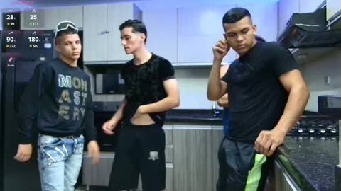 Snapshot of boysgang_sex chatting on February 28, 2025, 11:25 am Angelo Mark Fernando Taylor online show from February 28, 2025, 11:25 am