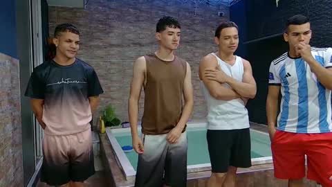 Snapshot of boysgang_sex chatting on March 8, 2025, 11:27 am Angelo Mark Fernando Taylor online show from March 8, 2025, 11:27 am