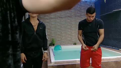 Snapshot of boysgang_sex chatting on March 10, 2025, 11:32 am Angelo Mark Fernando Taylor online show from March 10, 2025, 11:32 am