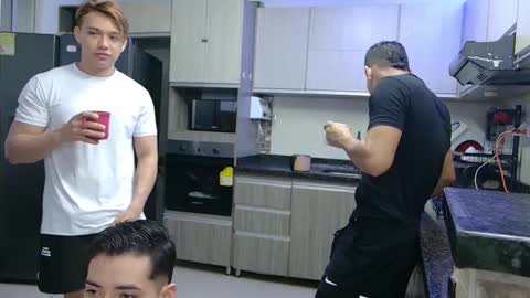 Snapshot of boysgang_sex chatting on September 29, 2025, 11:37 am Angelo Mark Fernando Taylor online show from September 29, 2025, 11:37 am