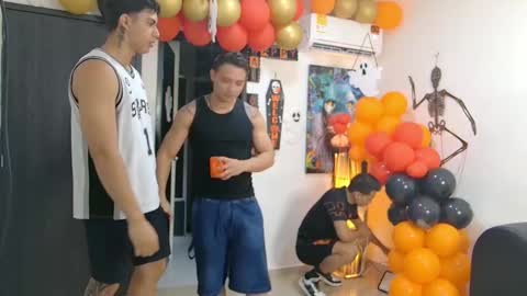 Snapshot of boysgang_sex chatting on October 25, 2025, 11:51 am Angelo Mark Fernando Taylor online show from October 25, 2025, 11:51 am