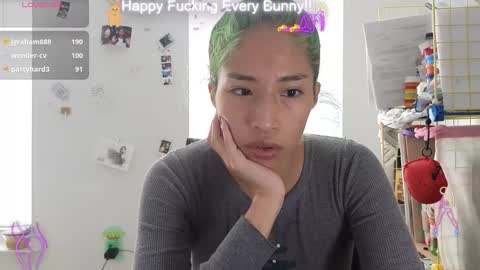 Snapshot of bunnycheekz chatting on January 9, 2025, 8:11 pm Tokki bunny online show from January 9, 2025, 8:11 pm